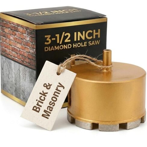 2 inch Diamond Hole Saw for Concrete Masonry Cinder Blocks Stucco Granite Quartz Marble Core Drill Bit Heavy Duty Dry or Wet Drilling Standard Shank Extra Deep Depth of Cut in Saudi Arabia