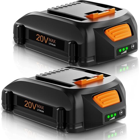 Bonacell 2 Pack 6.5Ah 20V PCC685L Replacement for Porter Cable 20V Battery Compatible with Porter Cable 20V Lithium Battery PCC680L PCC681L PCC682L PCC685L PCC660B PCC790B in Saudi Arabia