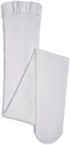 Danskin womens Ultrasoft Microfiber Footed Tight, White, D in Saudi Arabia