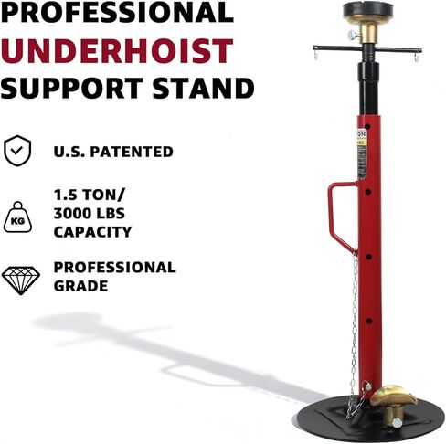 BESTOOL Heavy Duty Jack Stand，Car Jack Stand with Security Locking Pins-14 ton(28000Ibs) Capacity, 2 Pack in Saudi Arabia