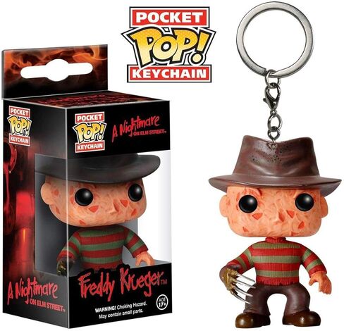 Funko Nightmare on Elm Street Freddy Krueger Pop! Figure Key Chain in Saudi Arabia