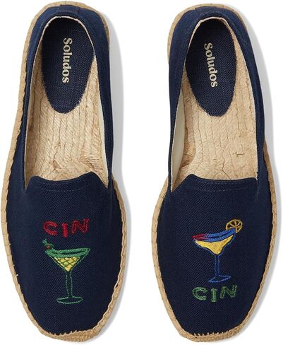 Soludos تدخين Slipper Espadrille Laguna Blue 9 D (M) in Saudi Arabia