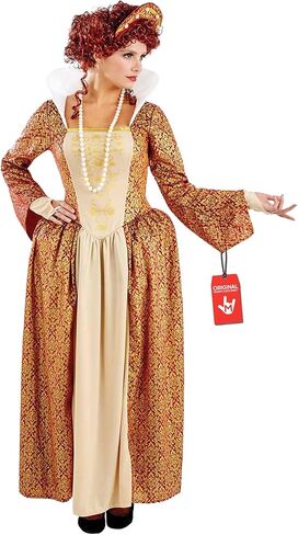 Fun Shack Tudor Costume Women, Medieval Queen Costume Women, Womens Queen Costume, Anne Boleyn Costume Women in Saudi Arabia