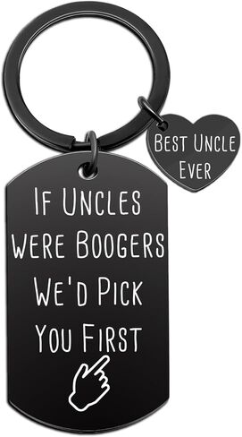 Uncle Gifts from Nephew Niece Funny Uncle Keychain for Fathers Day Birthday Christmas Halloween New Year Thanksgiving Wedding Gifts for Uncle Special Best Uncle Ever Gifts Personalized Keychain in Saudi Arabia