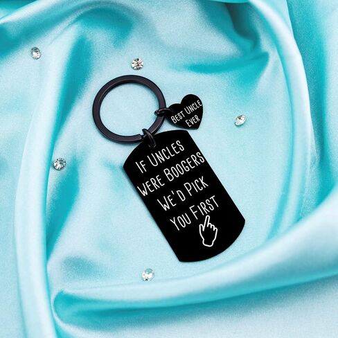 Uncle Gifts from Nephew Niece Funny Uncle Keychain for Fathers Day Birthday Christmas Halloween New Year Thanksgiving Wedding Gifts for Uncle Special Best Uncle Ever Gifts Personalized Keychain in Saudi Arabia
