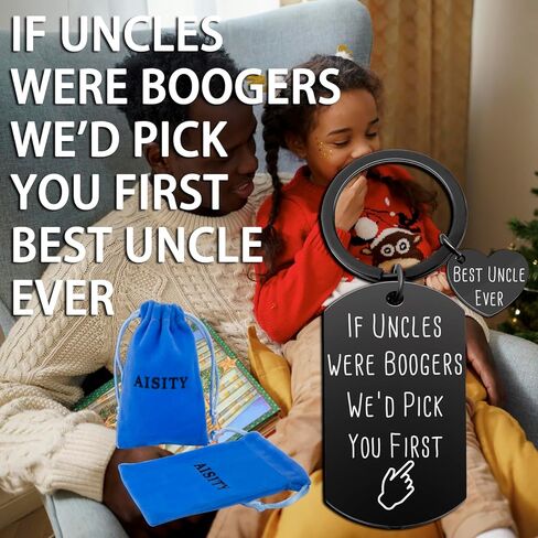 Uncle Gifts from Nephew Niece Funny Uncle Keychain for Fathers Day Birthday Christmas Halloween New Year Thanksgiving Wedding Gifts for Uncle Special Best Uncle Ever Gifts Personalized Keychain in Saudi Arabia