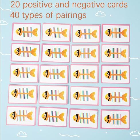 Fine Motor Training Color Matching Toys Fishbone Montessori Teaching Aids Young Children Kindergarten Early Education Toys in Saudi Arabia