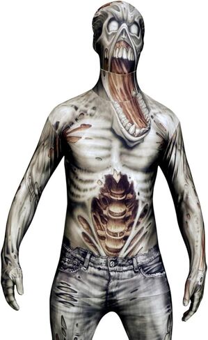 بدلة Morphsuits الرجالية Monster the Zombie Skinsuit in Kuwait