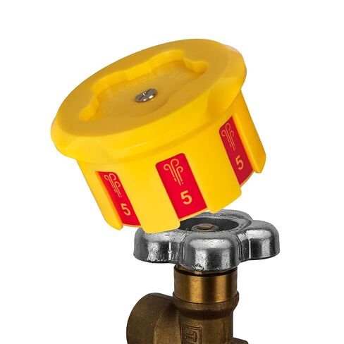 Strong Hand Tools, EZ-View Gas Cylinder Valve Indicator, Fits 5 Star Hand Wheel, Gas saving, Easy twist, (Red/ON) (Yellow/OFF), GVC300 in Saudi Arabia