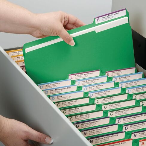 Smead Pressboard Fastener File Folder with SafeSHIELD Fasteners, 2 Fasteners, 1/3-Cut Tab, 2" Expansion, Legal Size, Bright Red, 25 per Box (19936) in Saudi Arabia