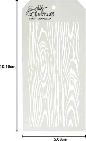 Stampers Anonymous Tim Holtz Layered Stencil, 4.125-Inch by 8.5-Inch, Number in Saudi Arabia