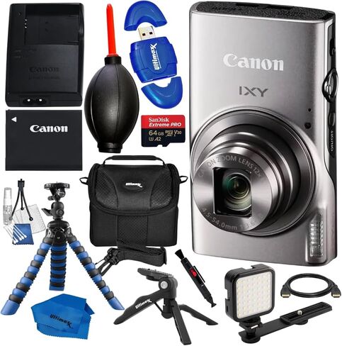 SSE Canon IXY650 Digital Camera Accessory Bundle, Black (Renewed) in Saudi Arabia