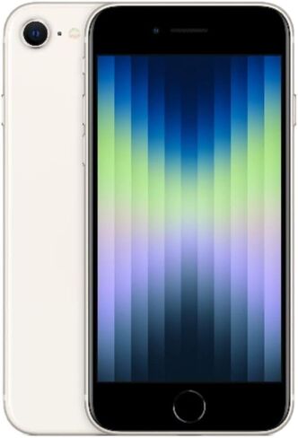 Apple iPhone SE 3rd Gen, 64GB, Midnight - Unlocked (Renewed) in Saudi Arabia