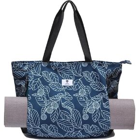 ESVAN Yoga Mat Bag Yoga Tote Carrier Shoulder Bag Carryall Tote for Office,Yoga,Pilates,Travel,Beach and Gym in Kuwait