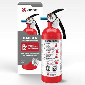 Kidde FA110G + RESSP Basic + طفاية حريق للمطبخ، مجموعة متنوعة، أحمر وأبيض، عبوتان in Kuwait
