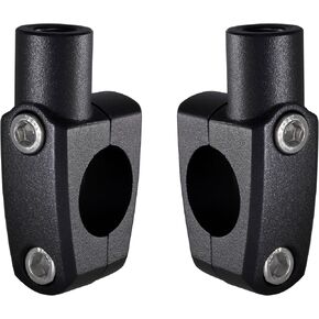 FENRIR CNC Aluminum Alloy Cafe Racer Round Black Motorcycle Bar End Mirrors side 22mm 7/8" inch Handlebar Mirror Universal Rear View For M8/M6 Super Sport Naked Street Bike Cruiser Scooter Minimoto in Kuwait