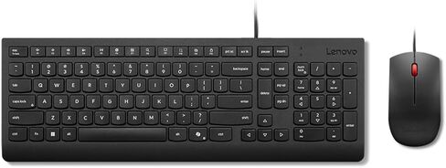Lenovo Essential Wired Combo Black US English in Saudi Arabia