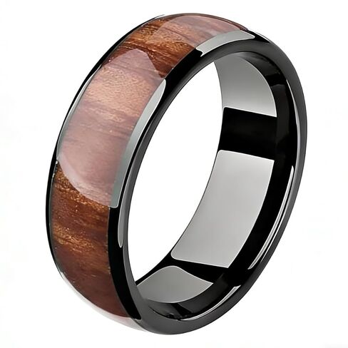 Generic T5577 Chip Epoxy Wood Grain Ceramic REWRIMIC 125KHz RFID SMART FAFT FING FOR CLONE TK4100 أو EM4100 BEAKWARDS (US#11 68MM) in Saudi Arabia