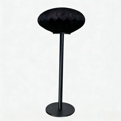 Speaker Floor Stand is Compatible with Bowers&Wilkins Formation Wedge Speakers Made of Aluminum Alloy Material Using Screws to fix The Audio, Hidden Power Cord Design (Black Single) in Saudi Arabia