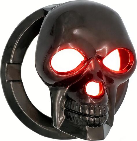 DUNGGLE Car Start Stop Button Cover Skull Ignition Protective Cover Push Start Button Cover Anti-Scratch Car Engine Decoration Ring Car Interior Accessory in Saudi Arabia