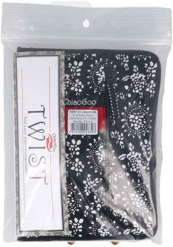 ChiaoGoo TWIST Stainless Steel Interchangeable Set, 5-inch (13cm) Small (7500-S) in Saudi Arabia