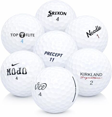 Afford-A-Ball Golf. (50 Pack) Used and recycled white golf balls. Mint & Near Mint miscellaneous value brands mix. Eagle and Birdie grade (5A/4A). Golf Supplies for Men & Women. Best budget golf balls in Saudi Arabia