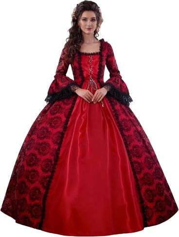 أزياء تنكرية للنساء من CountryWomen من القرن الثامن عشر بتصميم روكوكو على الطراز الفيكتوري in Saudi Arabia
