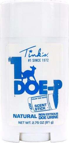 TINK'S #1 Doe-P Non-Estrous Doe Urine Deer Attractant Scent Stick for Hunting (2.75 Oz) – Superior & Longlisting Non-Estrous Doe Urine Hunting Scents – Hunting Lure/Attractant – Advanced Deer Lure in Saudi Arabia