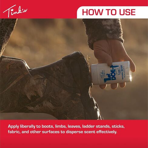 TINK'S #1 Doe-P Non-Estrous Doe Urine Deer Attractant Scent Stick for Hunting (2.75 Oz) – Superior & Longlisting Non-Estrous Doe Urine Hunting Scents – Hunting Lure/Attractant – Advanced Deer Lure in Saudi Arabia