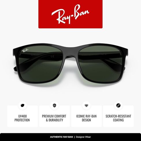 Ray-Ban Men's Rb4232 Square Sunglasses in Saudi Arabia
