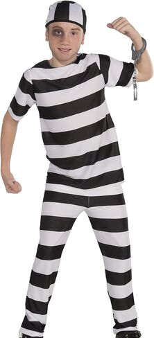 Forum Novelties Striped Convict Costume in Saudi Arabia