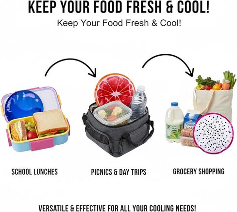 These multicolored reusable ice packs for lunch bags and coolers help keep food, beverages, and snacks crisp (3 piece) in Saudi Arabia