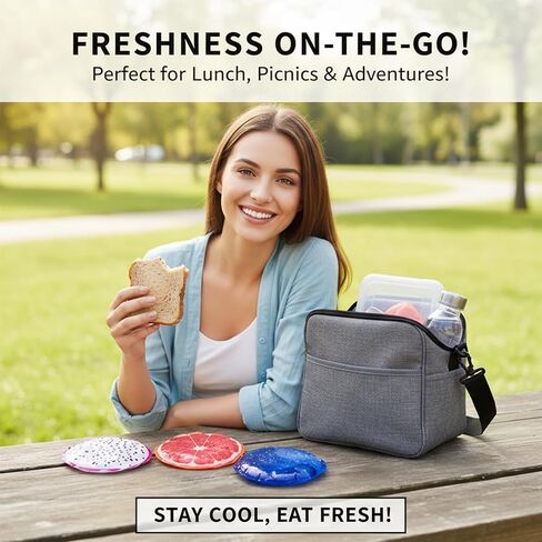 These multicolored reusable ice packs for lunch bags and coolers help keep food, beverages, and snacks crisp (3 piece) in Saudi Arabia