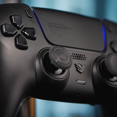 Hexgaming Ultimate Pro Gaming Controller متوافق مع PS5/PC/Mobile - 4 أزرار خلفية ، 6 ملفات تعريف مخصصة ، مشغلات قابلة للتعديل ، 8 أتباع قابلة للتبديل - Explorer Black in Saudi Arabia