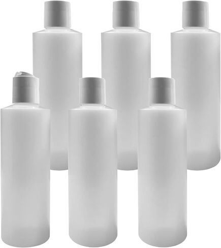 Pinnacle Mercantile 2 oz Easy Squeeze Empty Plastic Squeeze Bottles with Disc Top Flip Cap Set of 9 Travel Size Perfect for Hand Sanitizer, Lotions Gels, Shampoo in Kuwait