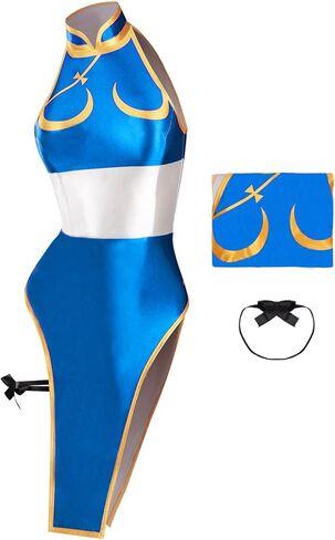 Alleyon Womens Cosplay Swimsuit Anime Bikini Sexy Bathing Suit One Piece Swimwear in Saudi Arabia