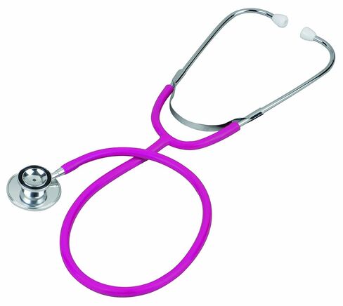 سماعة الطبيب ذات الرأس المزدوج من سلسلة بريزم، أرجوانية، في صندوق in Saudi Arabia