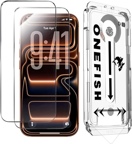 OneFish for iPhone 16 Screen Protector, 2025 New Invisible Screen Protector Clear HD in Kuwait