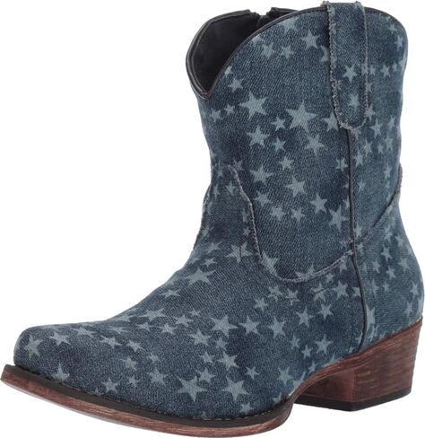 حذاء Roper النسائي Merica Denim الأنيق in Saudi Arabia