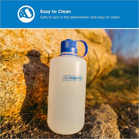 Nalgene HDPE Narrow Mouth BPA-Free Water Bottle, 32 oz in Saudi Arabia