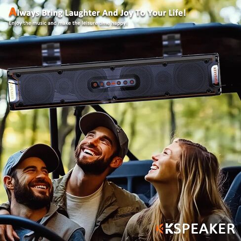 UTV Sound Bar ATV Sound Bar Golf Cart Soundbar UTV Speakers ATV Speaker Fourwheeler Speaker Marine RZR Boat Polaris Can Am in Saudi Arabia