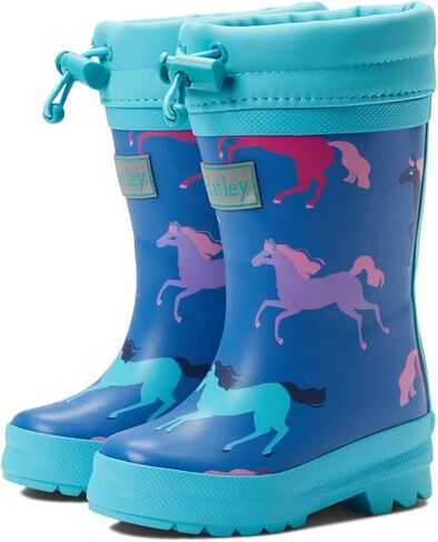 Hatley Unisex-Child Sherpa Lined Printed Rain Boots in Saudi Arabia