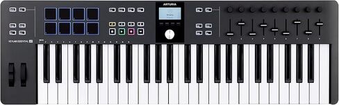 وحدة تحكم لوحة المفاتيح Arturia KeyLab Essential mk3 ذات 49 مفتاحًا - أبيض جبال الألب in Saudi Arabia