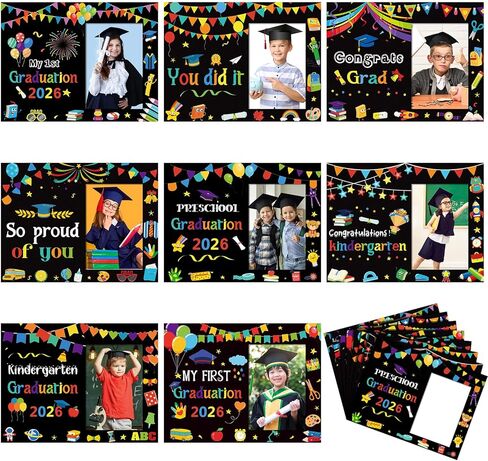 40 Pcs Kindergarten Graduation Picture Frames First Graduation Photo Frame 2024 Pre-k Preschool Graduation Gifts for Kids Children Congrats Grad in Saudi Arabia