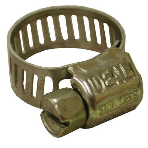 Ideal-Tridon 68 Series Stainless Steel 201/301 Worm Gear Hose Clamp, General Purpose, 20 SAE Size, Fits 3/4 - 1-1/8" Hose ID, 19 mm - 44 mm Hose OD Range (Pack of 10) in Saudi Arabia