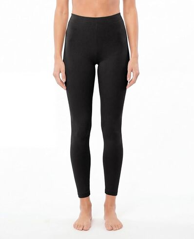 Sexy Basics Womens 6 Pack Stretch Cotton Stretch Full Length Footless Legging Tights in Saudi Arabia