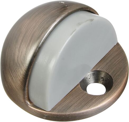 National Hardware N325-324 1936 Floor Door Stops - Solid Brass in Nickel in Kuwait