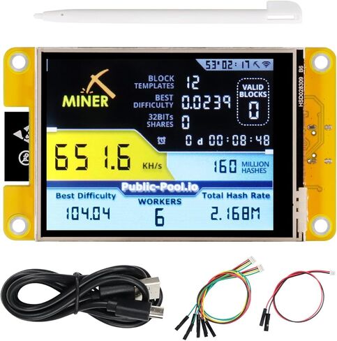FreeNove ESP32 عرض Cyd ، شاشة لمس 4.0 بوصة لمس ، 320 × 480 بكسل TN TFT شاشة ST77796 DRIVER ، ثنائي النواة 32 بت 240 MHz متحكم microcontroller WIFI+BT ، C Code LVGL مثال المشاريع مشاريع المشاريع in Saudi Arabia