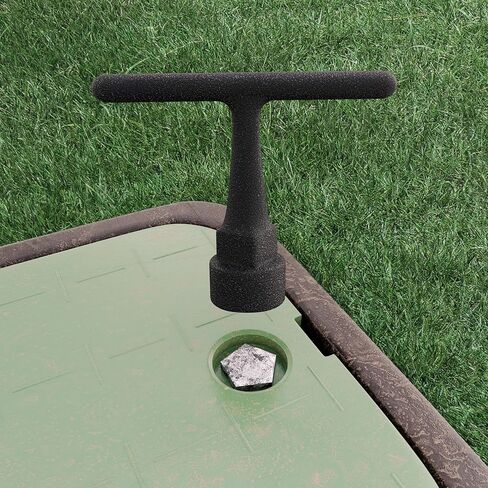 Jones Stephens Curb Box Wrench for Pentagon Curb Boxes, Grey in Saudi Arabia