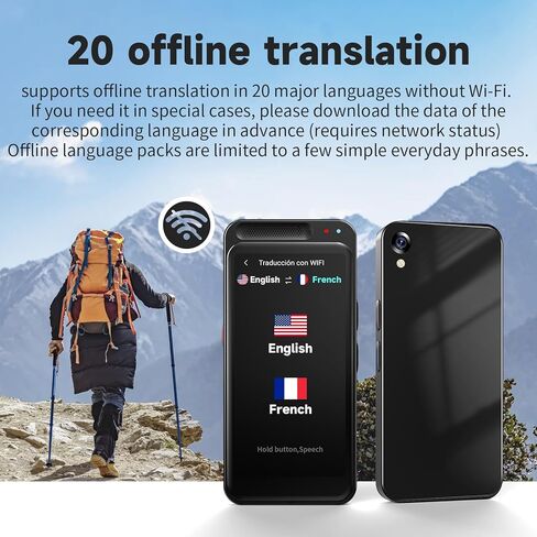جهاز مترجم اللغات الفوري، مترجم الصور، تعلم ترجمة الصوت والصور، السفر إلى الخارج، التسوق، دعم 138 لغة in Saudi Arabia